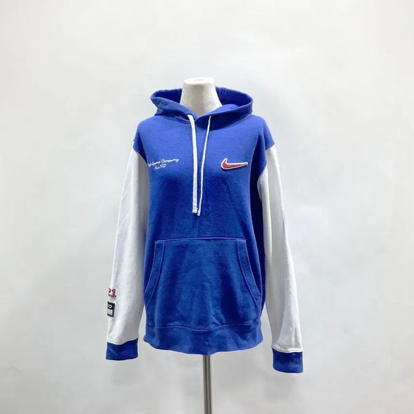 [BUNJANG] Nike Hoodie Blue White Size 95 / 나이키 후드티 블루 화이트 95
