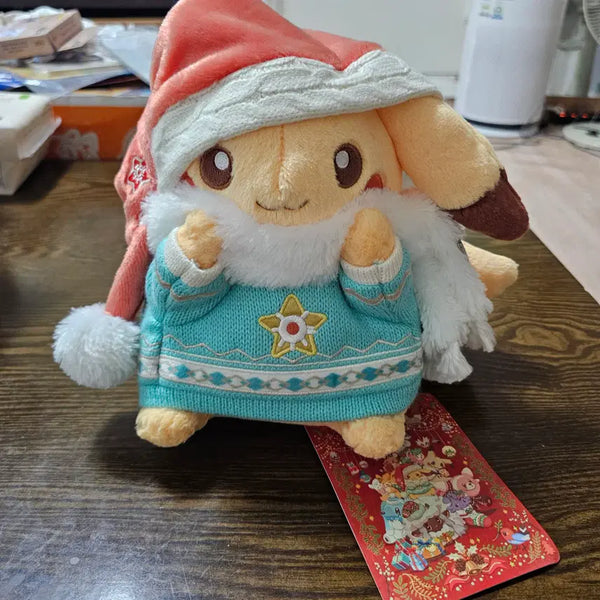 [BUNJANG] Pokemon Heartwarming Christmas Pikachu Plush / 포켓몬 하트워밍 크리스마스 피카츄 인형