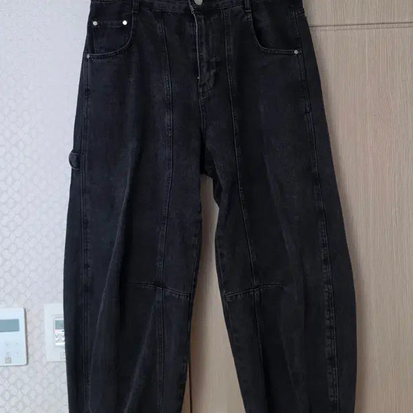 [BUNJANG] Homme Black Denim Pants / 송지오 옴므 블랙 데님 팬츠 (82)