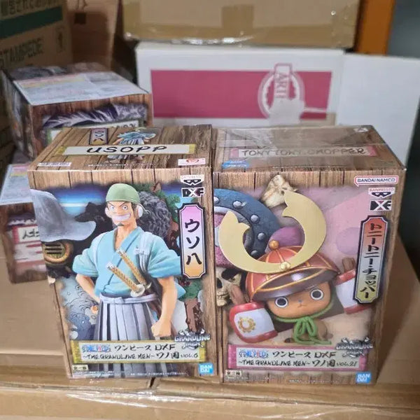 [BUNJANG] One Piece DXF Ussop & Tony Tony Chopper Figure Set / (번장최저가미개봉)원피스 DXF 피규어 우솝/토니토니 쵸파