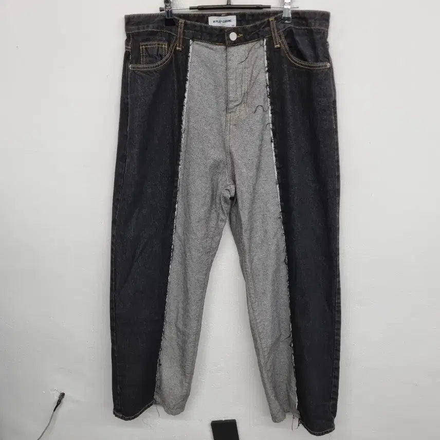 [BUNJANG] M Playground 34 Inch Denim Pants / [34 inch] 엠플레이 그라운드 데님 팬츠 청바지