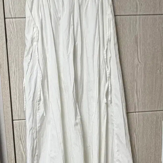 [BUNJANG] White Long Skirt / 화이트 롱스커트