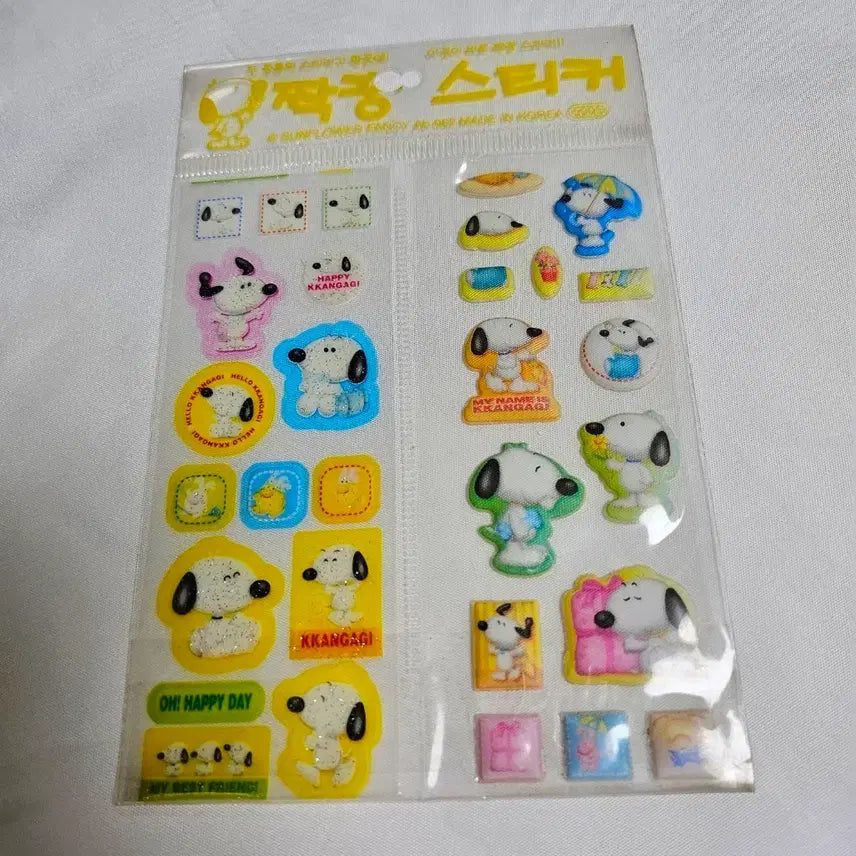 [BUNJANG] Vintage Epoxy Stickers / 고전문구 에폭시 고전 스티커