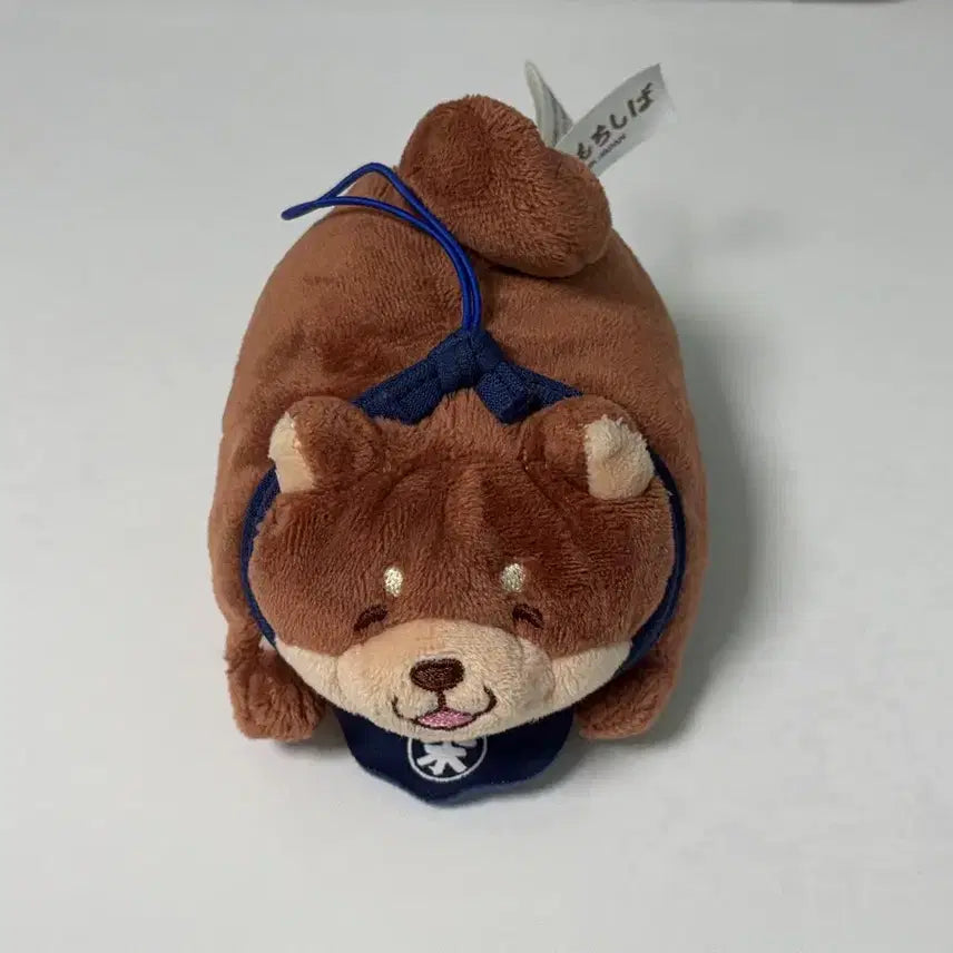 [BUNJANG] Vintage Shiba Inu Plush Keychain / 고전 일본 시바견 인형 키링