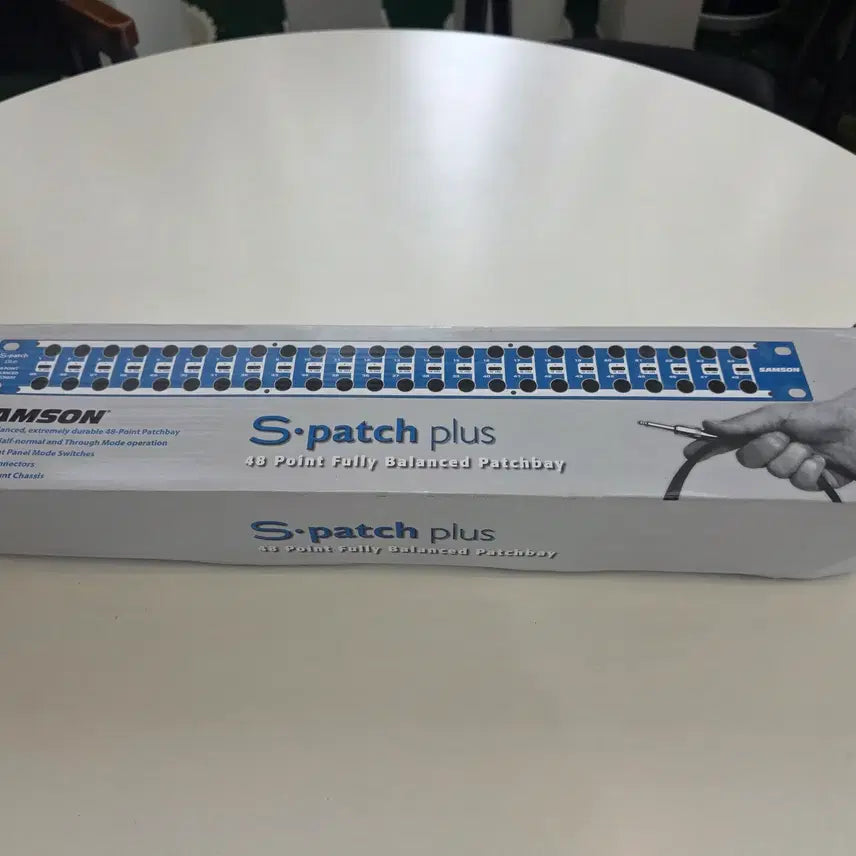 [BUNJANG] Samson S-Patch Plus 48-Point Patch Bay / samson s.patch plus
