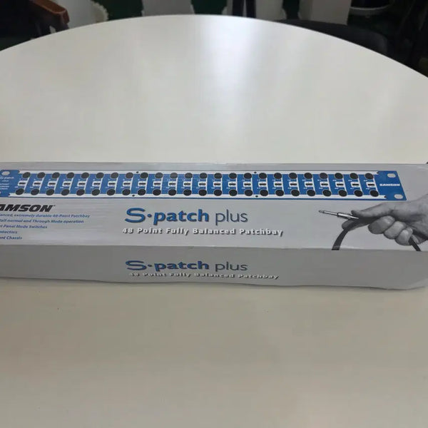 [BUNJANG] Samson S-Patch Plus 48-Point Patch Bay / samson s.patch plus