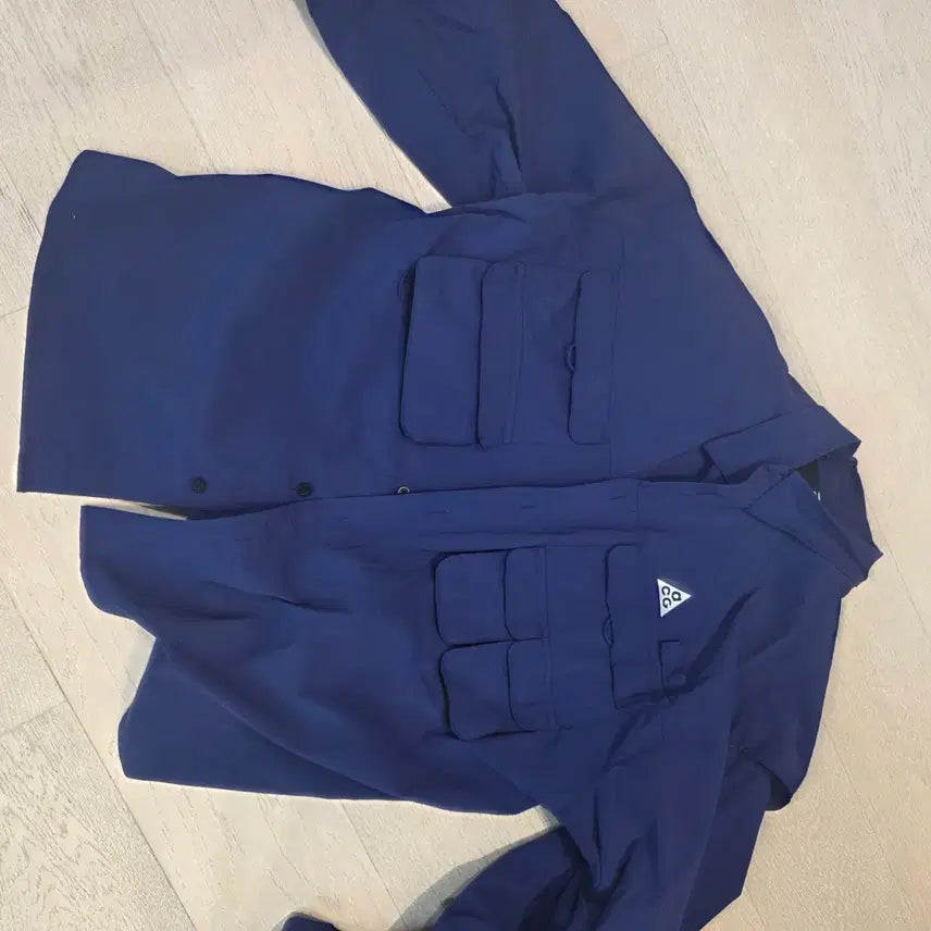 [BUNJANG] Nike ACG UV Shirt Jacket Navy XL / 나이키 ACG uv 셔츠  자켓 네이비