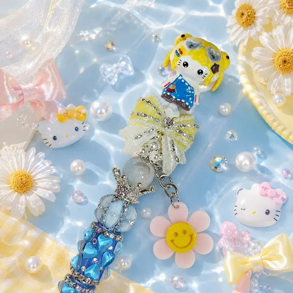 [BUNJANG] Kitty Resin Figure Deco Pen / 키티레진피규어 볼꾸 볼펜