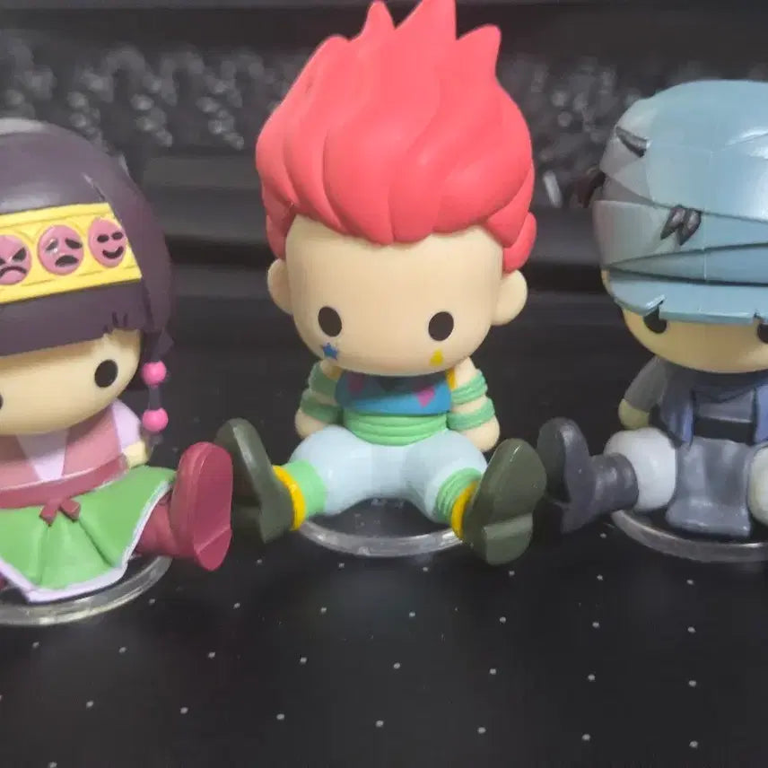 [BUNJANG] Hunter x Hunter Peta Doll Figure Bundle Set / 헌터헌터 페타돌 아르카 히소카 진 일괄판매