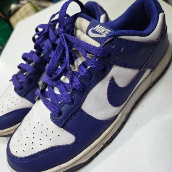 [BUNJANG] Nike Dunk Low White/Court Purple 260 / 나이키 덩크 로우 보라색/흰색260