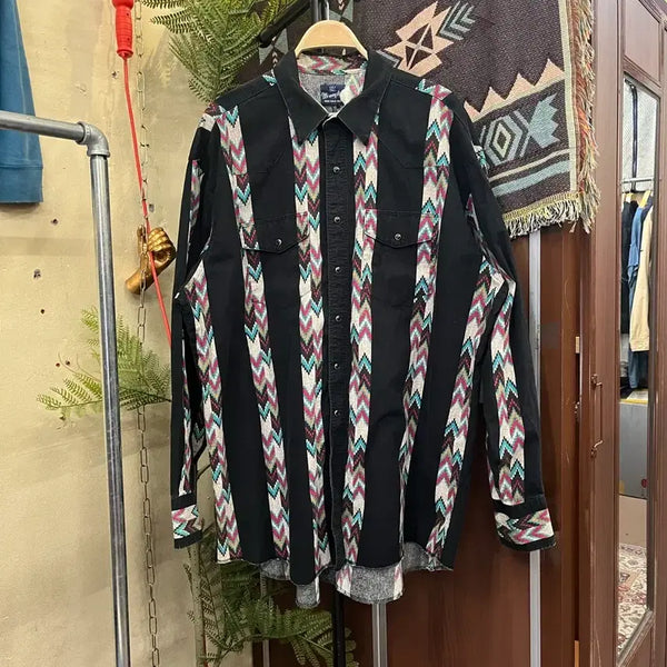 [BUNJANG] Wrangler Navajo Western Shirt / 랭글러 나바호 웨스턴 셔츠 #csz0335