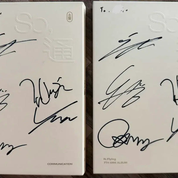 [BUNJANG] N.Flying Full Member Autographed 7th Mini Album / 엔플라이 전멤버 친필사인 7TH MINI ALBUM