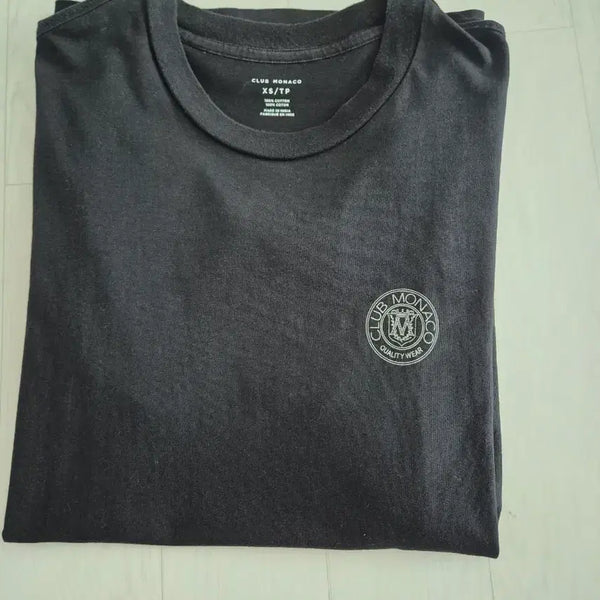 [BUNJANG] Club Monaco Women's Short Sleeve T-Shirt / [한섬]클럽모나코. 여성 반팔티