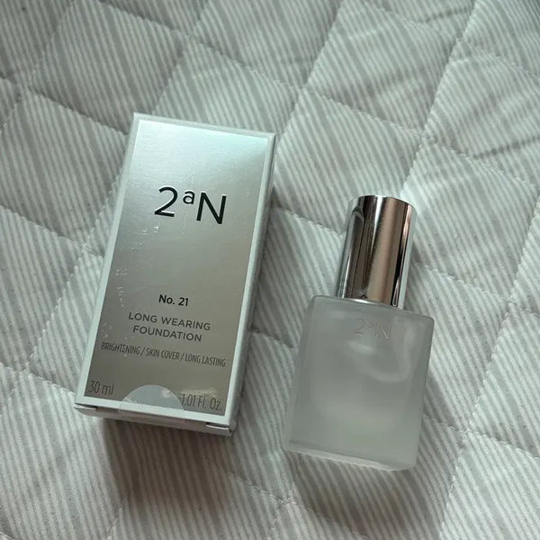 [BUNJANG] 2aN Long-Wearing Foundation & Pore Primer Set / 새상품 투에이엔 롱웨어링 파운데이션 & 모공프라이머