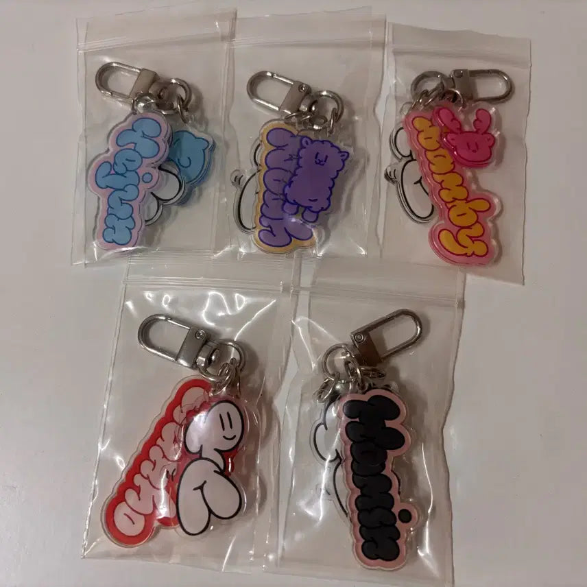 [BUNJANG] PLAVE Sam-why Keyring Bundle Set / 플레이브 삼왜 키링 일괄