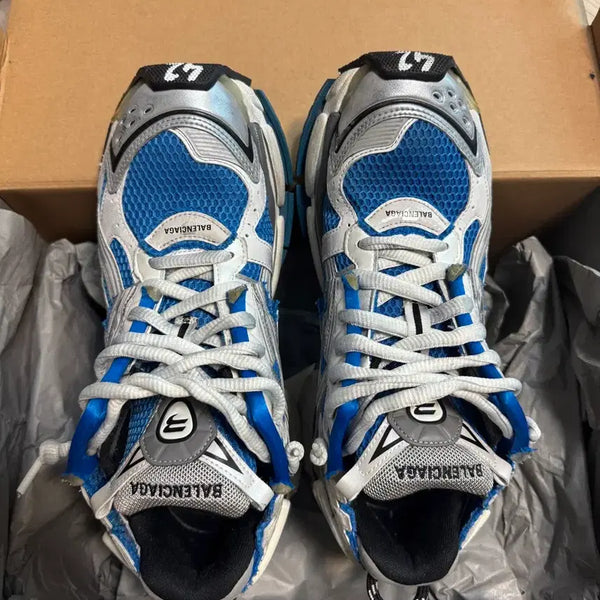 [BUNJANG] Balenciaga Runner Sneakers Blue / [42] 발렌시아가 러너 스니커즈 블루