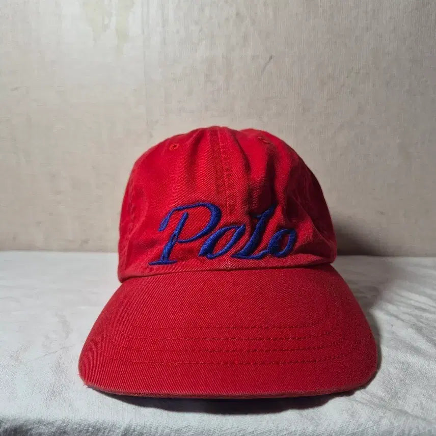 [BUNJANG] Polo Ralph Lauren Vintage Baseball Cap Red / POLO Ralph  폴로 빈티지 졸캡 (onesize)