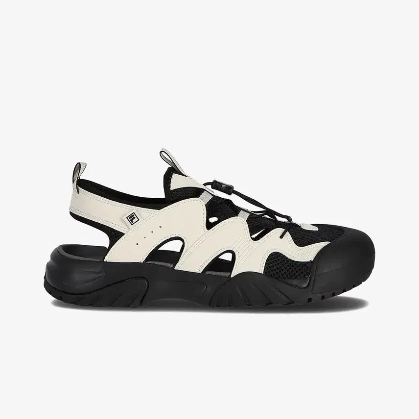 [BUNJANG] Fila Payto Sandal V2 Black White / 새상품) 휠라 페이토 샌들 v2 블랙 화이트 230