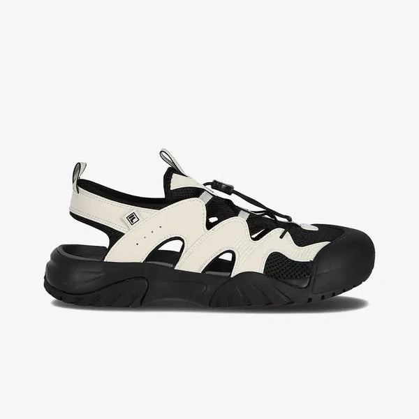 [BUNJANG] Fila Payto Sandal V2 Black White / 새상품) 휠라 페이토 샌들 v2 블랙 화이트 230