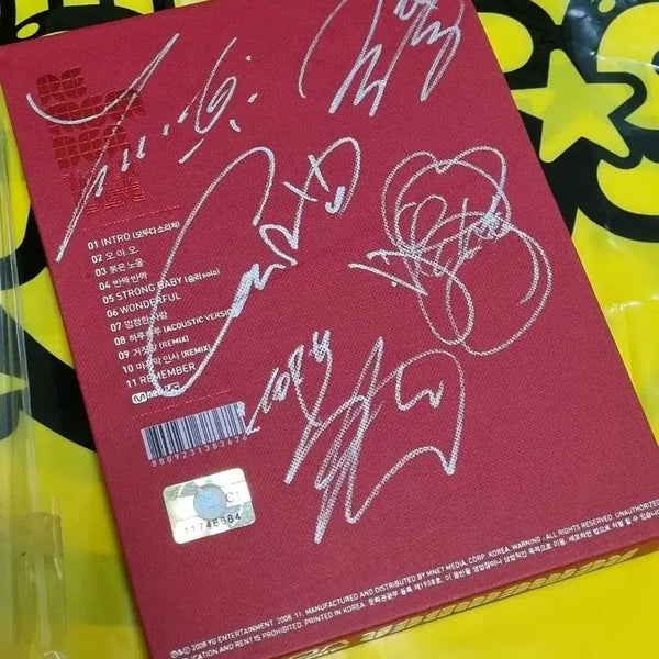 [BUNJANG] BIGBANG Official Album Vol. 2 'Remember' (Signed Edition) / 빅뱅 BIGBANG 정규2집 리멤버(Remember) 앨범 (싸인반)