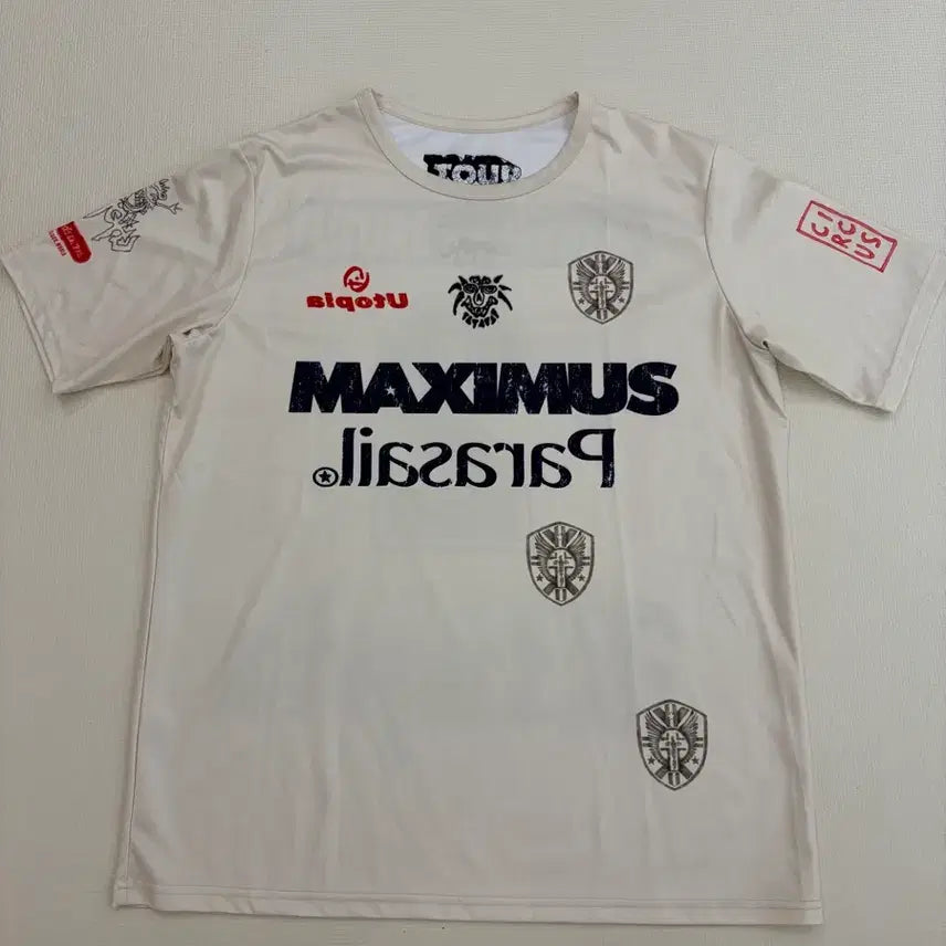 [BUNJANG] Travis Scott England Soccer Jersey White / [L] 트래비스 스캇 잉글랜드 사커 저지 화이트