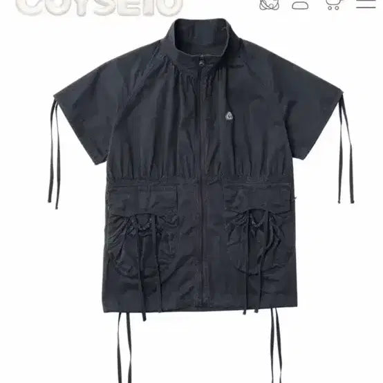 [BUNJANG] Koiseio Shirring Pocket Jacket / 코이세이오 셔링 포켓 자켓