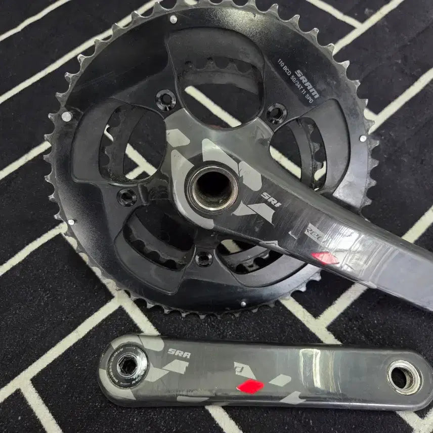 [BUNJANG] SRAM Red 22 GXP Crankset / 스램 레드22 크랭크 gxp