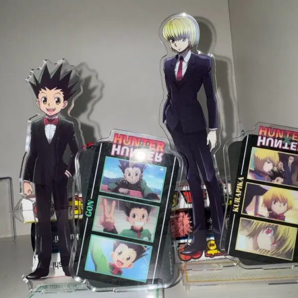 [BUNJANG] Hunter x Hunter Kurapika/Gon Acrylic Standee Bundle / 무하자,덤)곤,크라피카 아크릴 일괄