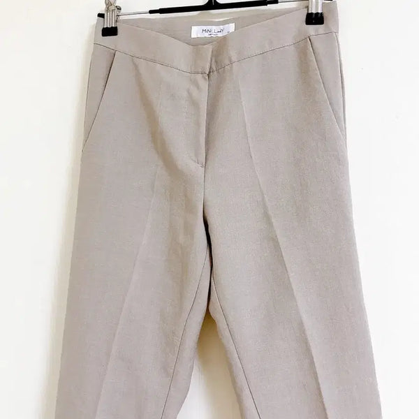 [BUNJANG] Premium Linen Summer Slacks - Ash Beige / (고급 린넨원단) 여성 여름 애쉬베이지 색상 슬랙스