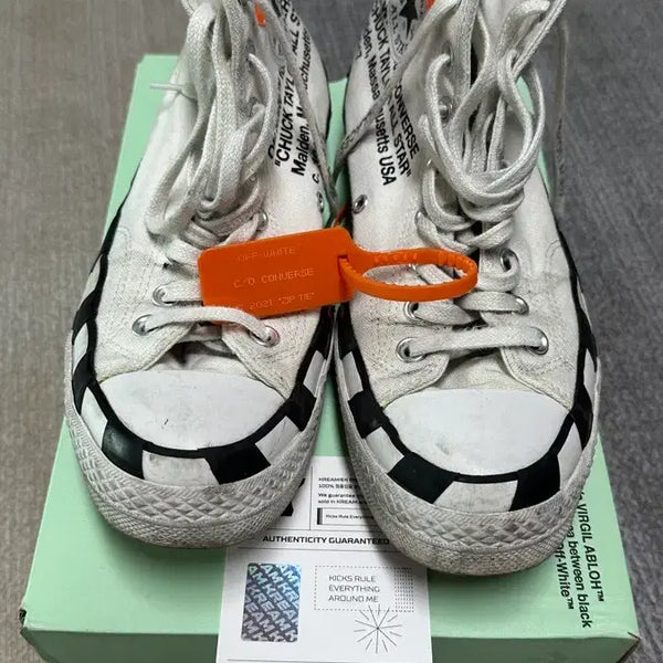 [BUNJANG] Off-White Converse Chuck 70 Size 255 / 오프화이트 컨버스 척70 255