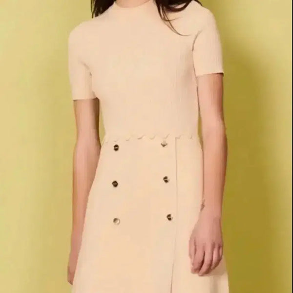 [BUNJANG] Sandro Knit Dress Size 36 / 산드로 니트 원피스 36