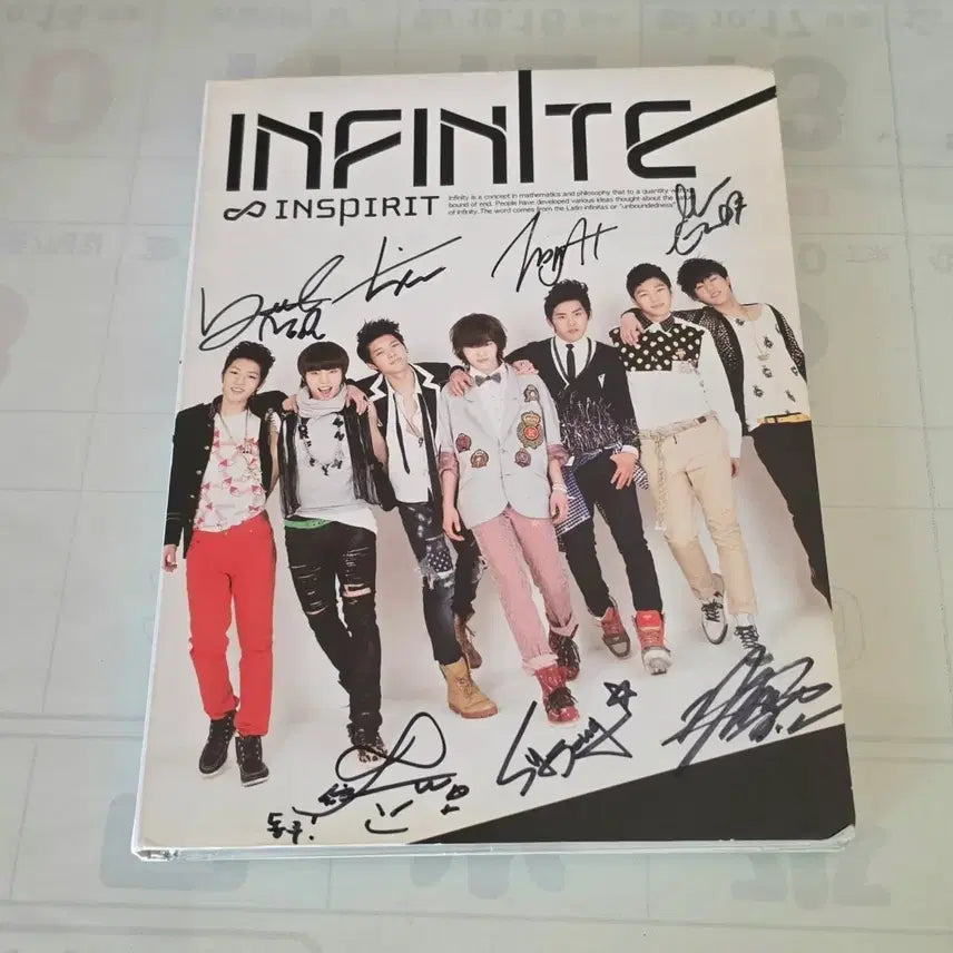 [BUNJANG] INFINITE Nothing's Over Inspirit Signed Promotional Album / PS있음)인피니트 낫띵스오버 낫띵오 인스피릿 친필 싸인 비매 앨범 양도 판매