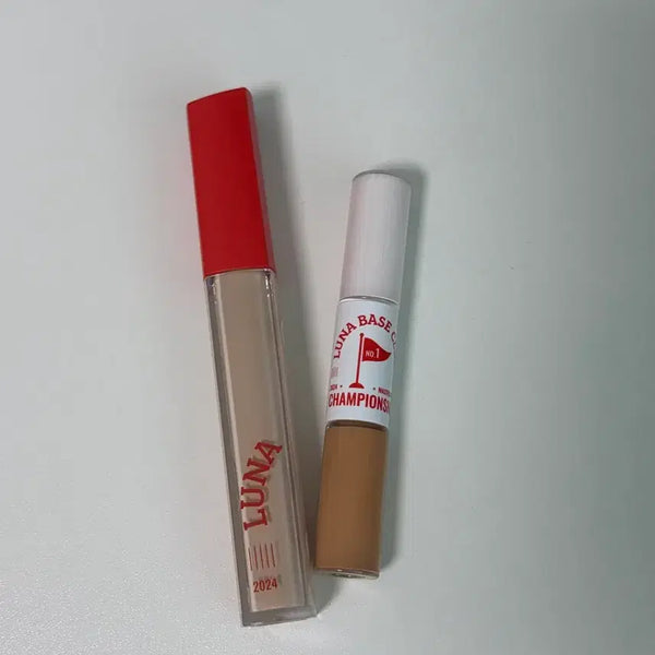 [BUNJANG] Luna Vanilla Long-Lasting Tip Concealer Dual Concealer Bundle Set / (일괄) 루나 바닐라 롱래스팅 팁 컨실러 듀얼 컨실러