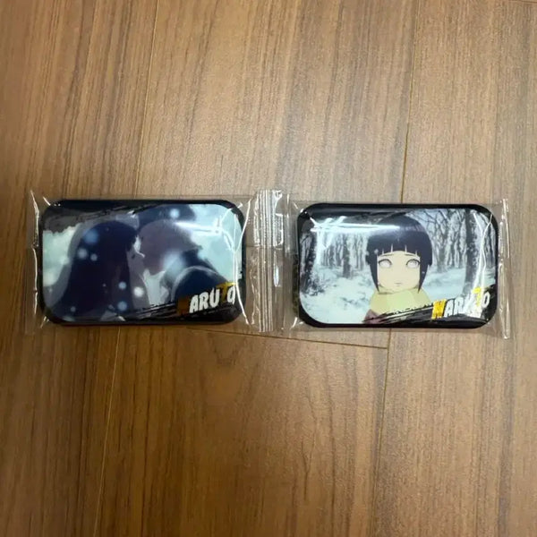 [BUNJANG] Naruto Hinata Square Can Badge Set / 나루토 히나타 사각 캔뱃지 사랑스러운 매우 카카시 사스케 이타치 사소리