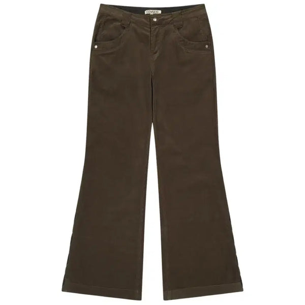[BUNJANG] COESIO Leaf Cut Corduroy Pants / 코이세이오 리프컷 코듀로이 팬츠
