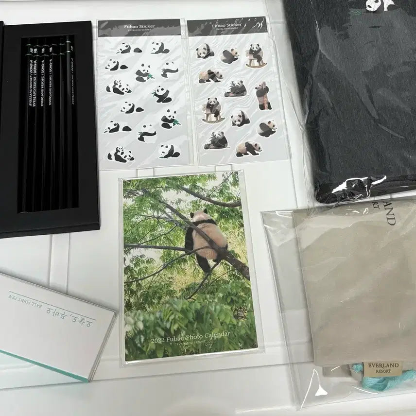 [BUNJANG] Fu Bao Baby Panda Diary Full Set / 푸바오 아기판다 다이어리 풀세트