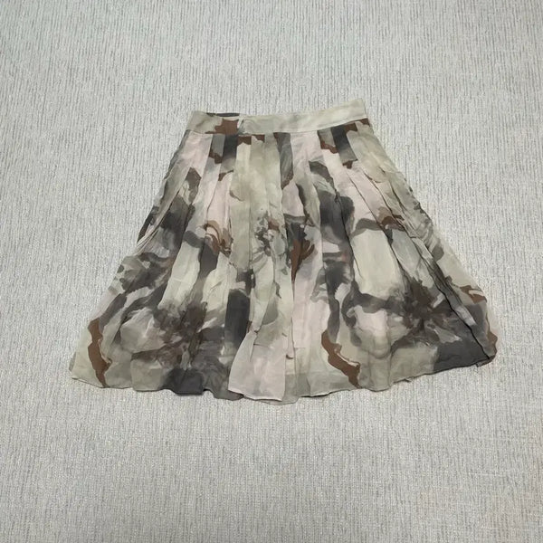 [BUNJANG] Theory Silk Mini Skirt Size 1 / 띠어리 실크 미니 스커트 1사이즈