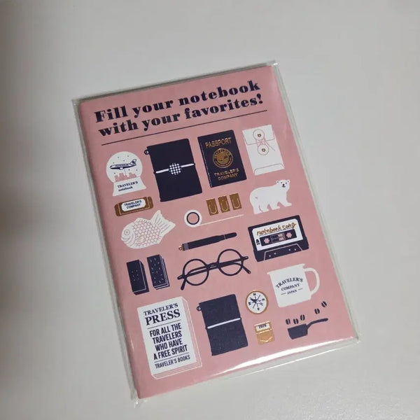 [BUNJANG] Traveler's Notebook 20th Anniversary Passport Size Refill / 트래블러스 노트 20주년 패스포트 사이즈 리필