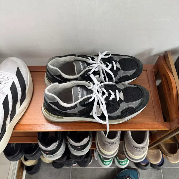 [BUNJANG] New Balance 992 Core Black Grey Shoes / 뉴발란스 992 코어 블랙 그레이