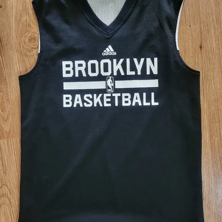 [BUNJANG] Adidas Brooklyn Basketball Jersey M Black Authentic / 아디다스 브루클린 농구 유니폼 M 검정  정품