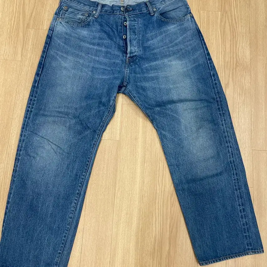 [BUNJANG] Ordinary Fits Loose Ankle Denim Washed Jeans 34 / 오디너리핏츠 루즈앵클데님 34 워싱진 팝니다.(상태좋음)