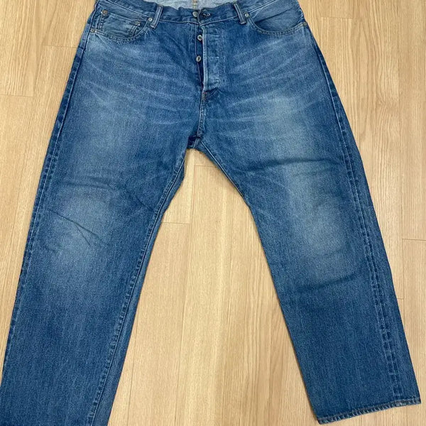 [BUNJANG] Ordinary Fits Loose Ankle Denim Washed Jeans 34 / 오디너리핏츠 루즈앵클데님 34 워싱진 팝니다.(상태좋음)