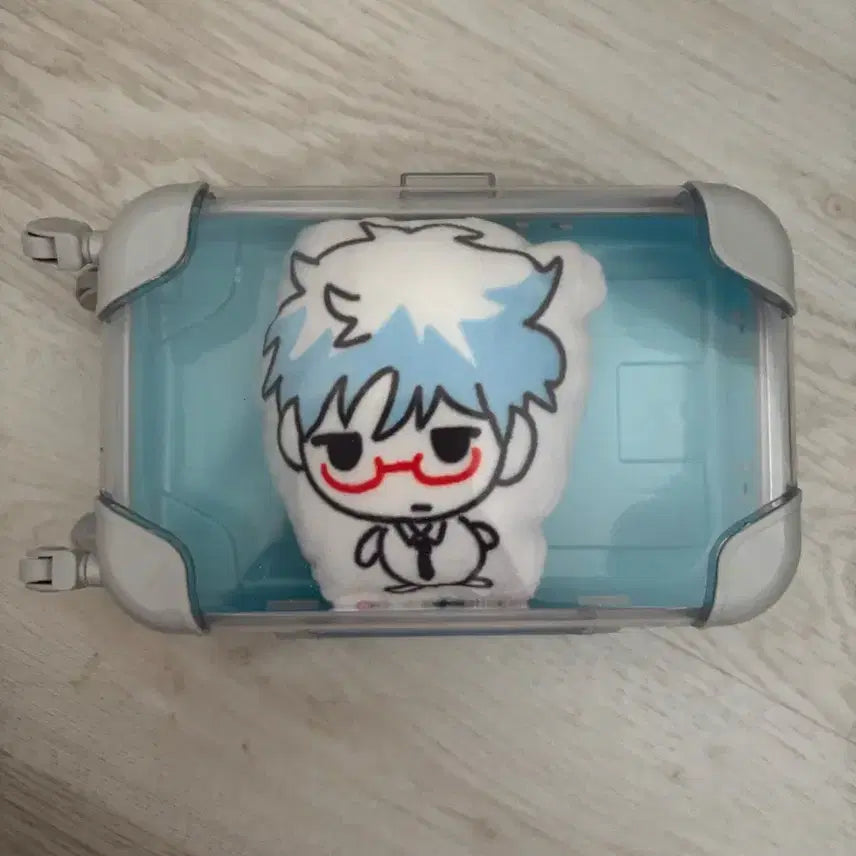 [BUNJANG] Gintama Gintoki Cushion Keychain Set / 김부록님 은혼 긴토키 쿠션 키링 통판