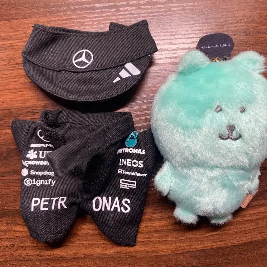 [BUNJANG] F1 Mint NONGDAMGOM Mercedes Plush / F1 민트 농담곰 메르세데스