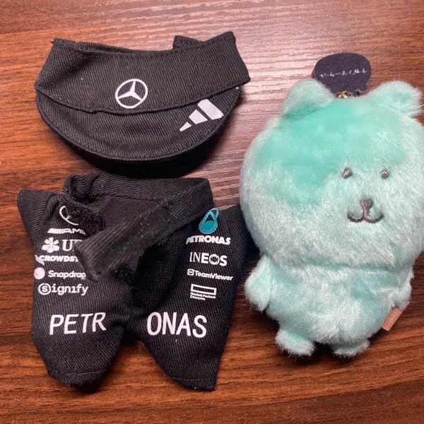 [BUNJANG] F1 Mint NONGDAMGOM Mercedes Plush / F1 민트 농담곰 메르세데스