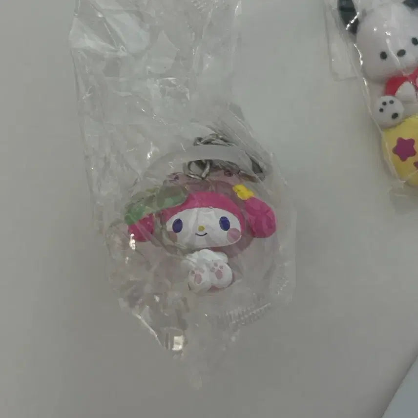 [BUNJANG] Sanrio My Melody Kerokero Party Keyring / 케로케로 파티 메지루시 키링 마이멜로디