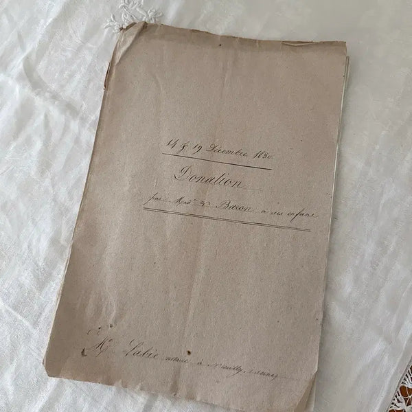 [BUNJANG] Antique Paper with Cover / 표지있는 엔틱지류