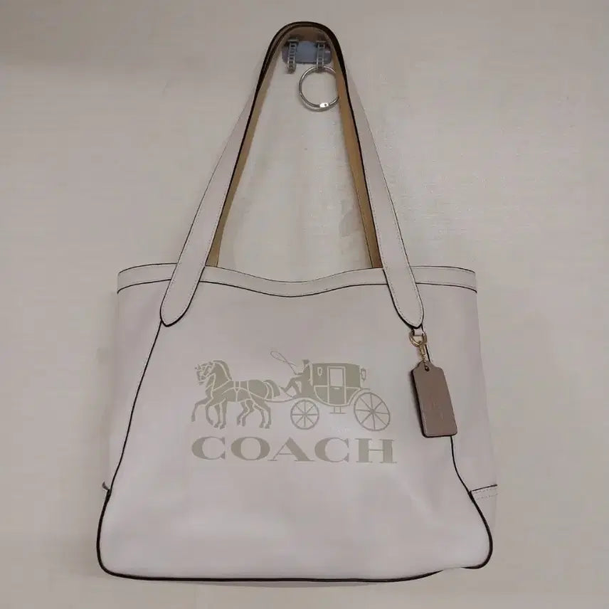 [BUNJANG] Coach Horse and Carriage Tote Bag Shoulder Bag / 여성 코치 홀스 앤 캐리지 토트백, 숄더백