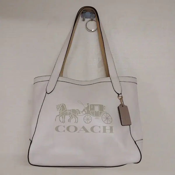 [BUNJANG] Coach Horse and Carriage Tote Bag Shoulder Bag / 여성 코치 홀스 앤 캐리지 토트백, 숄더백