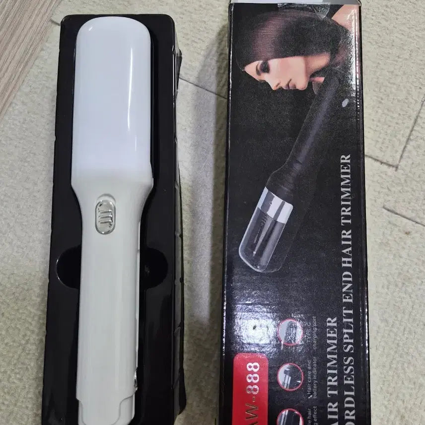 [BUNJANG] Rechargeable Hair Split Ends Trimmer for Damaged Hair / 손상모 헤어 컷팅기